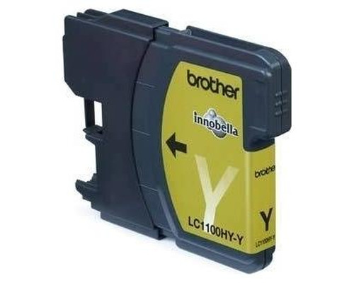Cartucho tinta brother lc1100y amarillo 750-MR3 Cartucho tinta brother lc1100y amarillo 750
