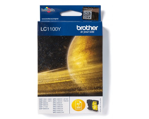 TINTA BROTHER LC1100Y AMARILLO