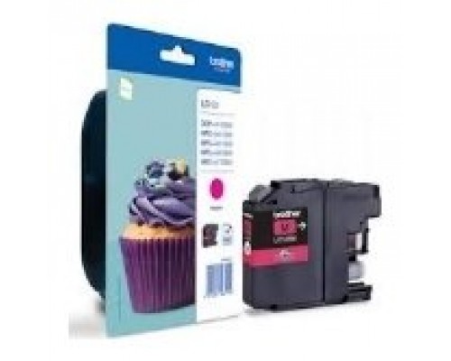 CARTUCHO TINTA BROTHER LC123 MAGENTA