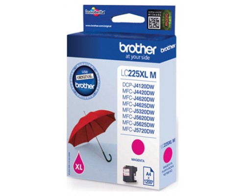 Brother Cartucho LC225XLMB Magenta