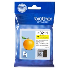 Brother Cartucho LC3211Y Amarillo  Blister