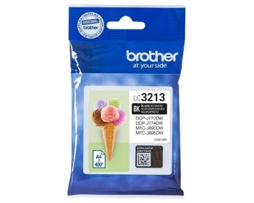 Brother Cartucho LC3213BK Negro