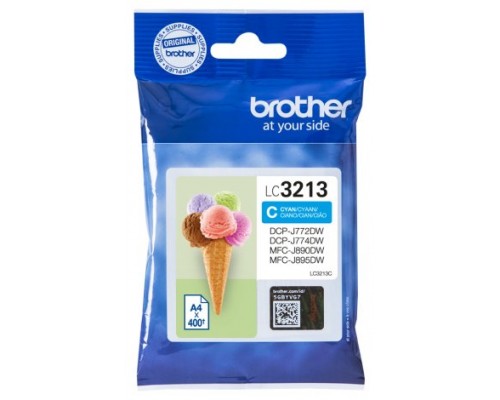 Brother Cartucho LC3213C Cyan