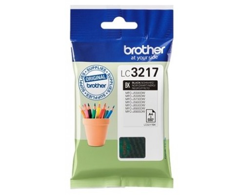 Brother Cartucho LC3217BK Negro