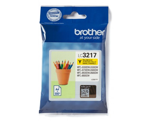 Brother Cartucho LC3217Y Amarillo