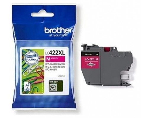 TINTA BROTHER LC-422 XL MAGENTA ALTA CAPACIDAD