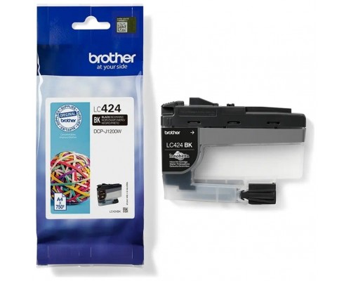 Brother Cartucho LC424BK Negro