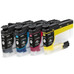 Pack cartuchos tinta brother lc424val negro