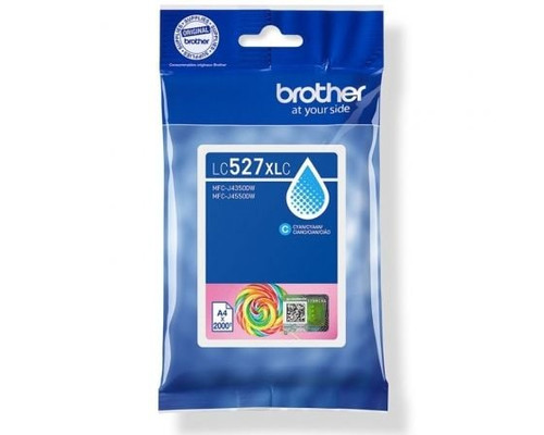 Cartucho tinta brother lc527xlc cian