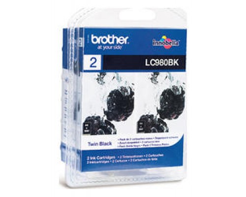 CARTUCHO NEGRO BROTHER DCP197C (LC980BK)