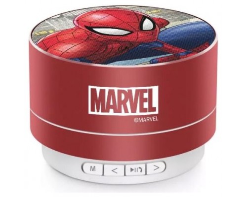 ALTAVOZ BLUETOOTH PORTATIL SPIDERMAN ROJO