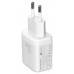 CARGADOR LEOTEC 35W 1 USB C PD+1 USB A NEGRO COMPATIBLE CON APPLE Y SAMSUNG