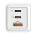 LEOTEC CARGADOR 65W GaN CARGA RAPIDA 2 USB TIPO-C PD 1 USB-A BLANCO-DI9 LEOTEC CARGADOR 65W GaN CARGA RAPIDA 2 USB TIPO-C PD 1 USB-A BLANCO