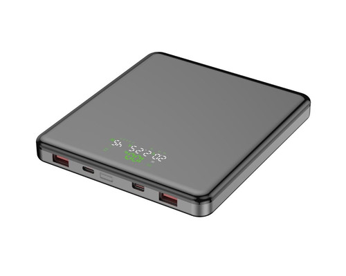 POWER BANK 20000mAh 100W GRIS LEOTEC-AA34 POWER BANK 20000mAh 100W GRIS LEOTEC