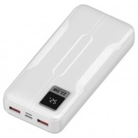 LEOTEC POWERBANK 20000MAH 22,5W PD20W BLAN (1 USB-C+2USB-A INC USB-A A USB-C)