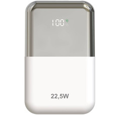 POWER BANK 10000mAh 22.5W BLANCO/PLATA LEOTEC-AA8 POWER BANK 10000mAh 22.5W BLANCO/PLATA LEOTEC