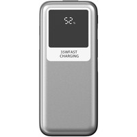 POWER BANK 10000mAh 35W PLATA LEOTEC-15AA POWER BANK 10000mAh 35W PLATA LEOTEC