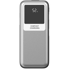 POWER BANK 10000mAh 35W PLATA LEOTEC-AA15 POWER BANK 10000mAh 35W PLATA LEOTEC