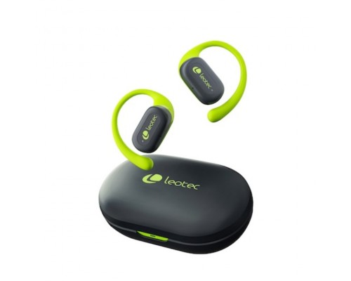 LEOTEC EARPHONES OPEN AIR ZENITH SPORT GRIS-LIMA