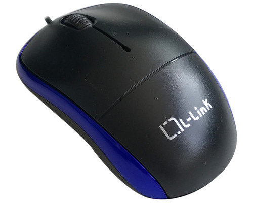 Raton optico usb l - link negro azul-MR1 Raton optico usb l - link negro azul