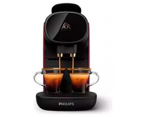 CAFETERA LOR BARISTA PHILIPS LM9012/55 NEGRO/ROJO +CAPSULAS·