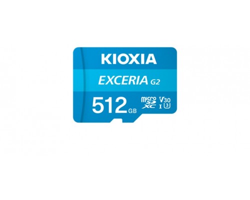 MICRO SD KIOXIA 512GB EXCERIA G2 W/ADAPTOR