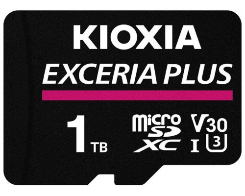 MICRO SD KIOXIA 1TB EXCERIA PLUS UHS-I C10 R98 CON ADAPTADOR