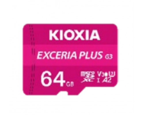 MICROSD KIOXIA EXCERIA PLUS G3 64-DI3 MICROSD KIOXIA EXCERIA PLUS G3 64