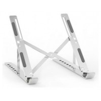 SOPORTE DE SOBREMESA AISENS AJUSTABLE PARA PORTATIL TABLET PLATA