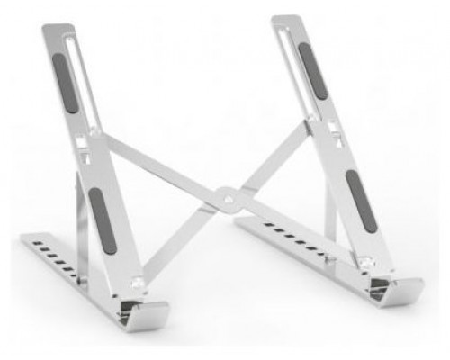 SOPORTE DE SOBREMESA AISENS AJUSTABLE PARA PORTATIL TABLET PLATA