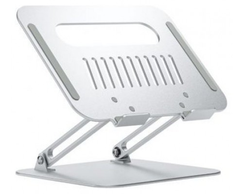 SOPORTE DE SOBREMESA AISENS XL 10-17 AJUSTABLE PARA PORTATIL TABLET PLATA