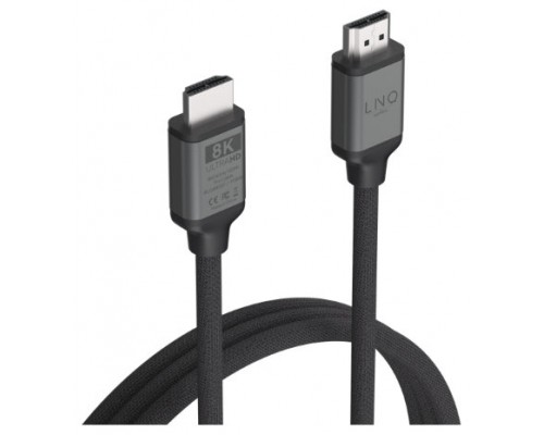 CABLE HDMI V2.1 8K NEGRO 2M LINQ