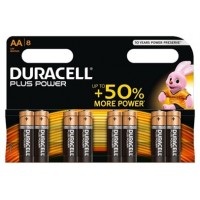 Duracell Plus Power Pila Alcalina AA LR6 Blister*8