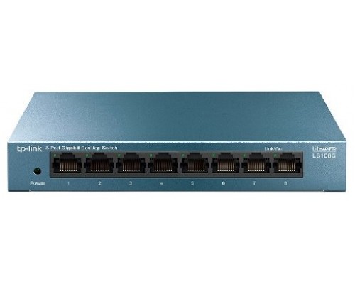 TP-LINK LITEWAVE SWITCH 8 PUERTOS 10/100/1Gbit METALICO