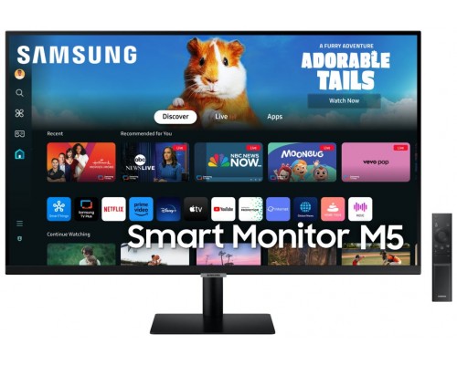 MONITOR SAMSUNG SMART FHD M5 NEGRO LS27DM500EUXEN