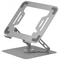 SOPORTE SOBREMESA PARA PORTATIL/TABLET GIRATORIO BLANCO MARS GAMING