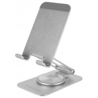 SOPORTE SOBREMESA PARA SMARTPHONE GIRATORIO PLATA MARS GAMING