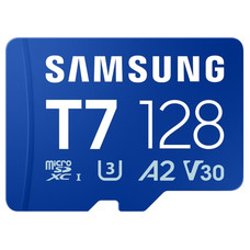 Samsung Micro SDXC T7 128GB clase10 U3 V30 A2-IA8 Samsung Micro SDXC T7 128GB clase10 U3 V30 A2