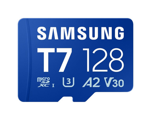 Samsung Micro SDXC T7 128GB clase10 U3 V30 A2-IA8 Samsung Micro SDXC T7 128GB clase10 U3 V30 A2