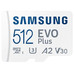 Samsung MicroSDHC EVO Plus New 512GB Clase 10-IA18 Samsung MicroSDHC EVO Plus New 512GB Clase 10