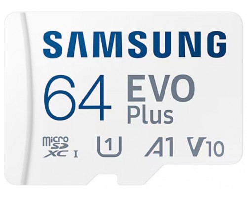 MICRO SD 64 GB EVO+ 1 ADAP. CLASS 10 SAMSUNG