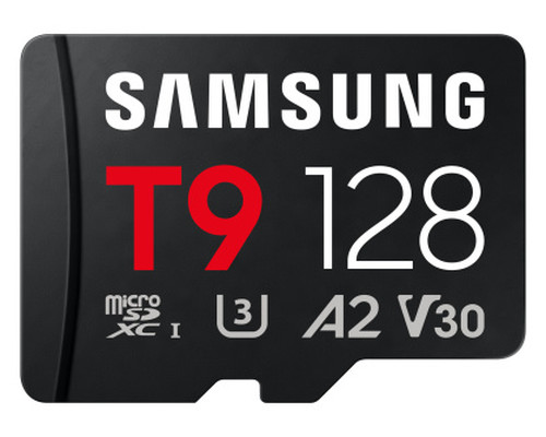 Samsung Micro SDXC T9 128GB clase10 U3 V30 A2 c/a