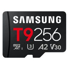 Samsung Micro SDXC T9 256GB clase10 U3 V30 A2 c/a-IA16 Samsung Micro SDXC T9 256GB clase10 U3 V30 A2 c/a