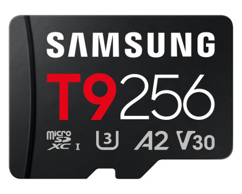 Samsung Micro SDXC T9 256GB clase10 U3 V30 A2 c/a-IA16 Samsung Micro SDXC T9 256GB clase10 U3 V30 A2 c/a