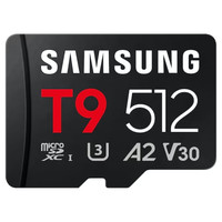 Samsung Micro SDXC T9 512GB clase10 U3 V30 A2 c/a