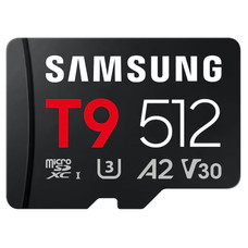 Samsung Micro SDXC T9 512GB clase10 U3 V30 A2 c/a-IA63 Samsung Micro SDXC T9 512GB clase10 U3 V30 A2 c/a