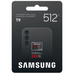 Samsung Micro SDXC T9 512GB clase10 U3 V30 A2 c/a
