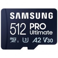 Samsung MicroSDHC PRO Ultimate 512GB U3,V30,A2,4K
