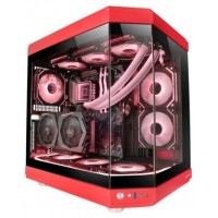 CAJA SEMITORRE ATX MC3T ROJO MARS GAMING