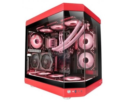 CAJA SEMITORRE ATX MC3T ROJO MARS GAMING